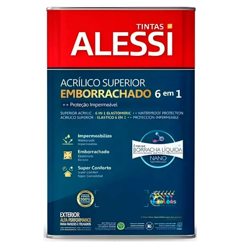 Borracha Líquida Alessi Fosco Branco 16L