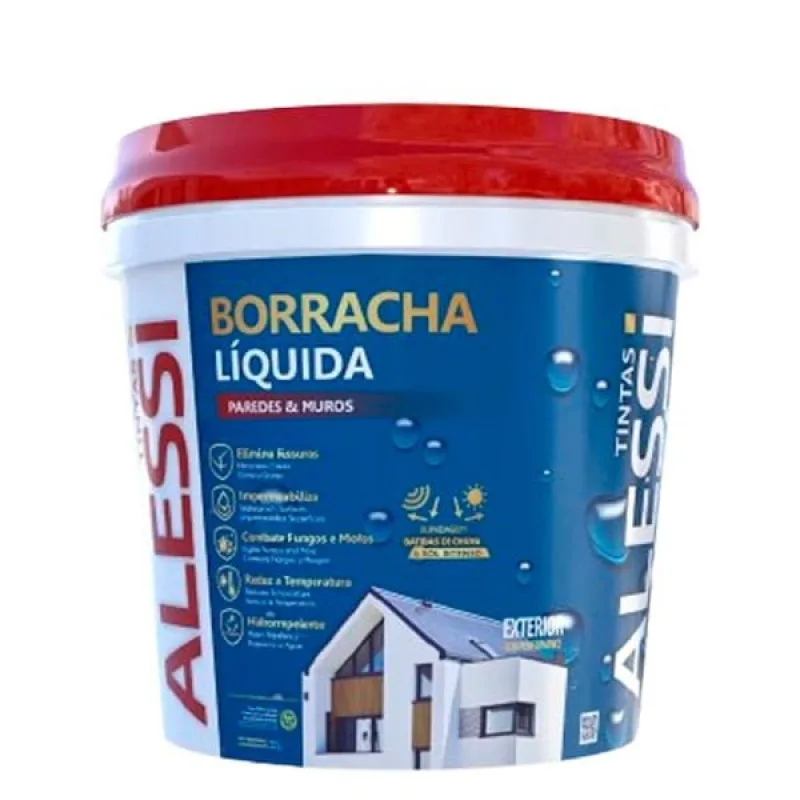 Borracha Líquida Alessi Fosco Branco 16L