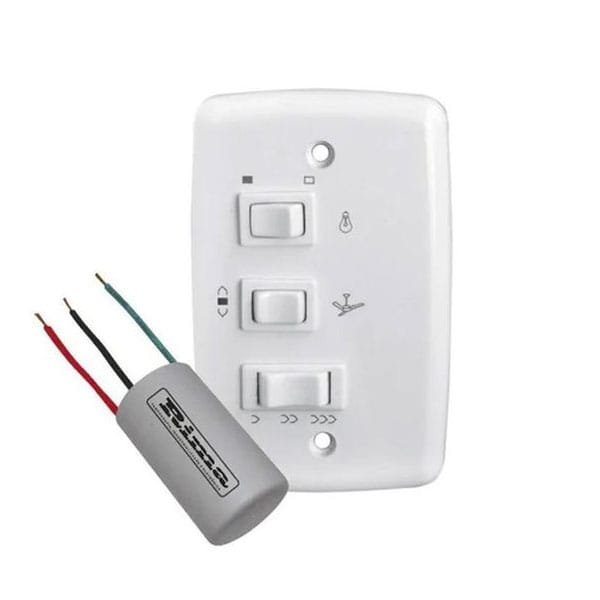 Controle Ventilador 3v 127V 3U+7UF 1 Lâmpada Rima