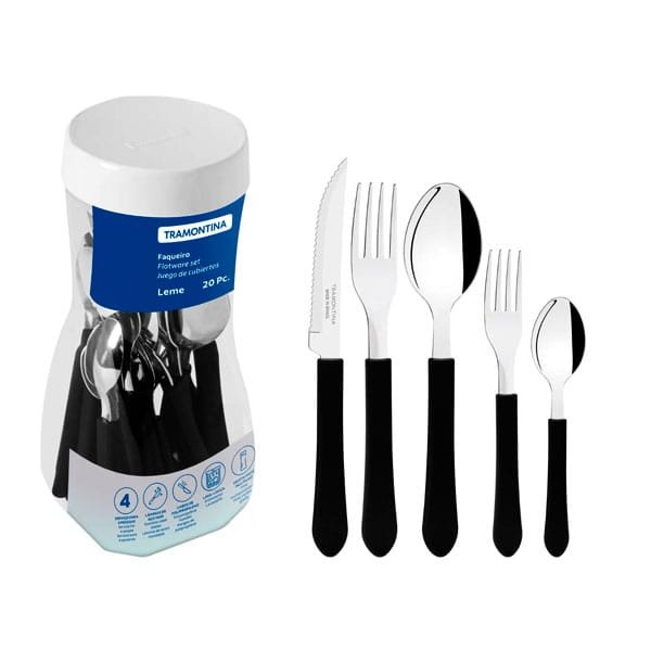 Faqueiro Inox 20 peças Leme Tramontina