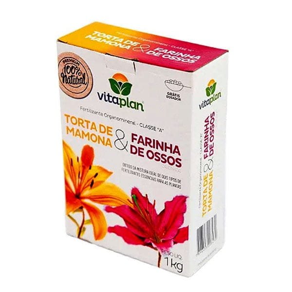 Fertilizante Torta De Mamona + Farinha de Ossos 1kg — Insumos e Adubos