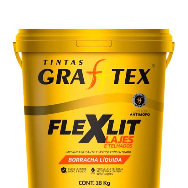 Impermeabilizante Grafftex Flexlit Bco 18kg