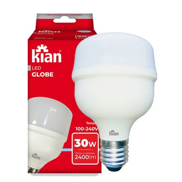 Lâmpada Led Bulbo 30W Kian
