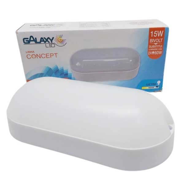 Luminária Led Tartaruga 15W Galaxy — Uncategorized