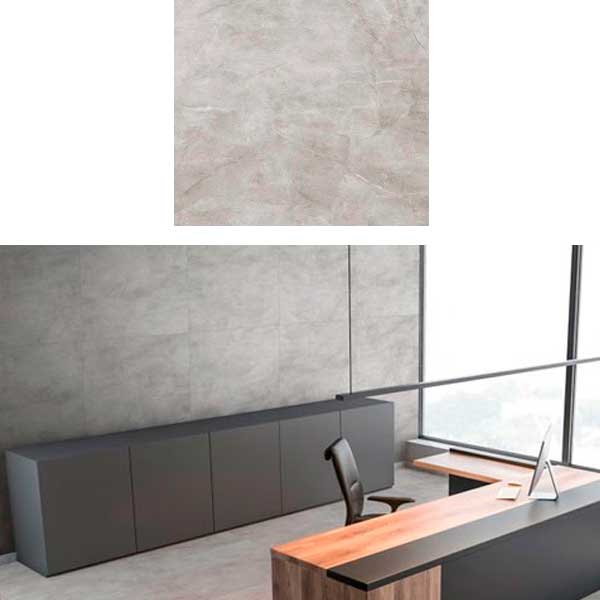 Porcelanato Delta Pulpis Retificado Cinza 84x84 — Porcelanatos