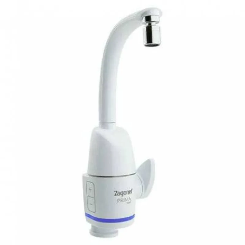 Torneira Elétrica Zagonel Prima Branca 127V 5000W — Torneiras